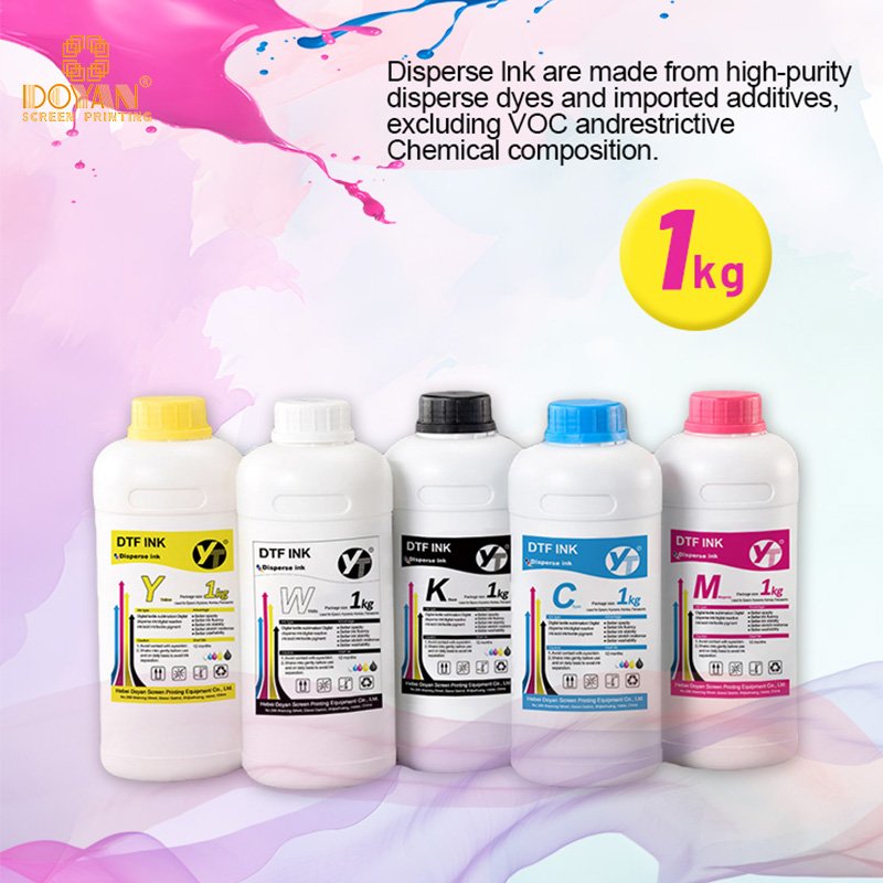 Eco-friendly waterproof sunproof DTF Ink for white ink printer PET film digital printing inks