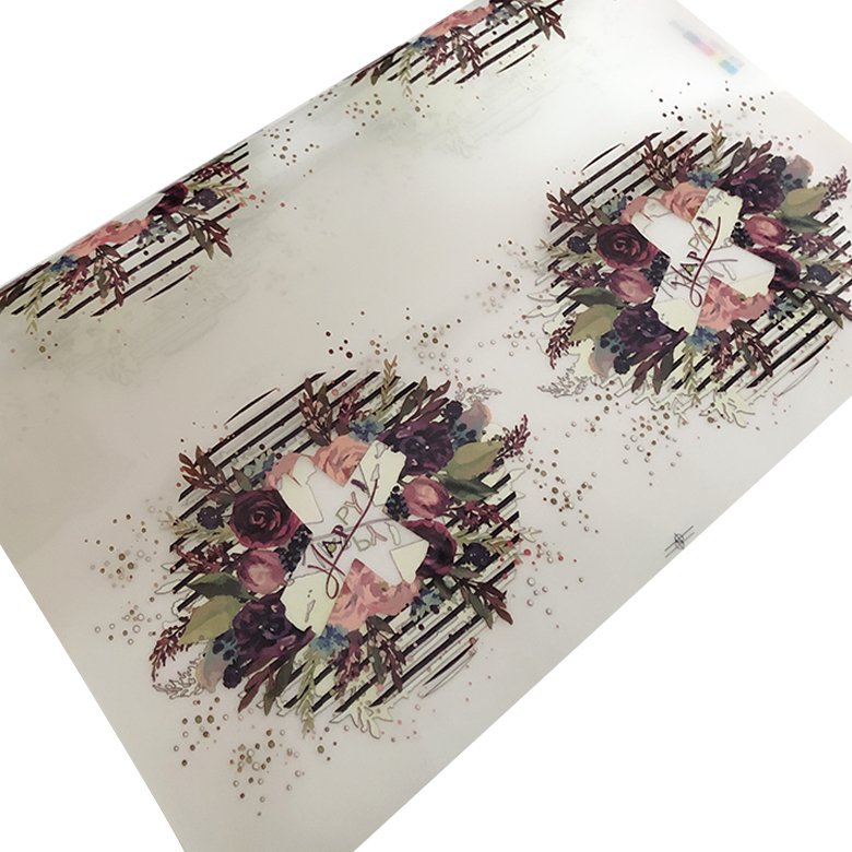 Wholesale washable full color dtf heat transfer stickers plastisol heat transfer vinyl label screen printed iron on for T-shirt