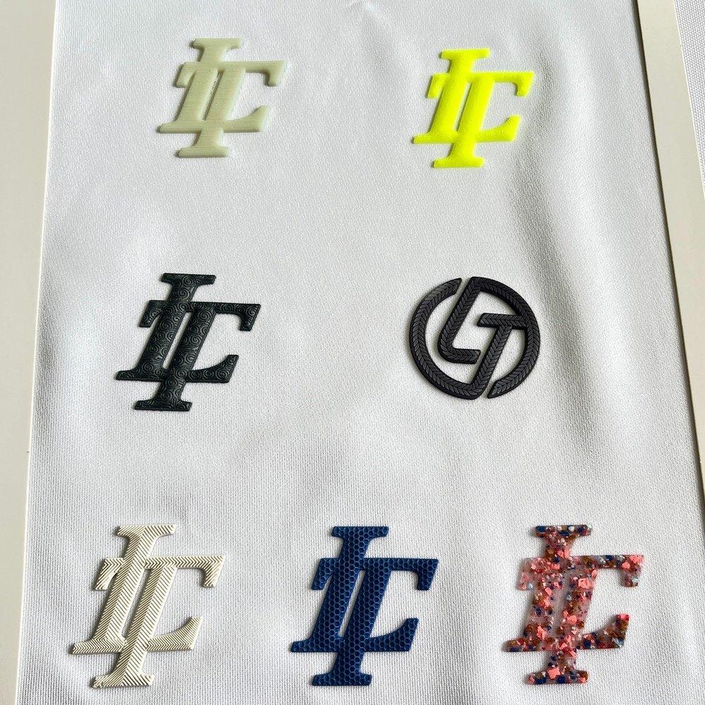 Custom Size 3D Thick silicone football badge Effect Heat Transfer Printing Sticker Durable and Easy-to-Apply for Clothing