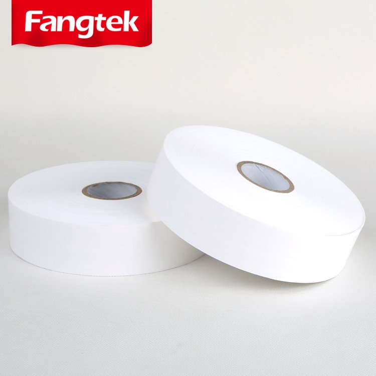 Custom 3cm StickesThermal transfer Printable Nylon Polyester Satin Garment Care Wash Label 40mm*200m Adhesive Mattress Label