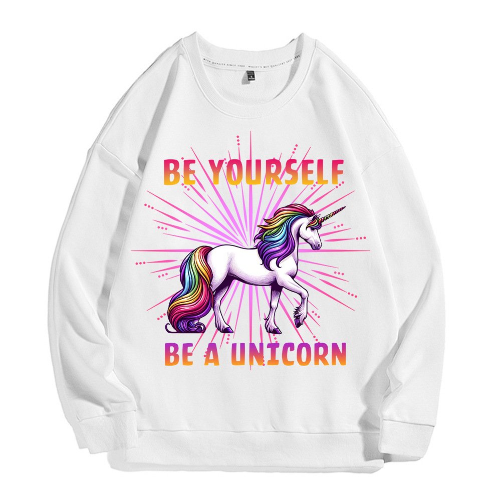 Unicorn DTF Print Heat Transfers Plastisol IRON on Ready to Press Sticker Designs for T-Shirts & Clothes/Garments