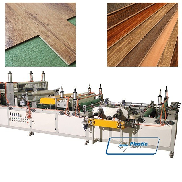 high temperature hot stamping heat transfer printing automatic machine for MDF board