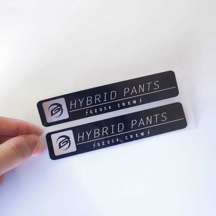 Custom DTF Clothing Labels Care Label Offset Wash Neck Labels Flat Heat Press Sticker Impresora De Etiqueta