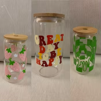 Custom Waterproof UV DTF Transfers for Cups Washable Water Transfer Printing