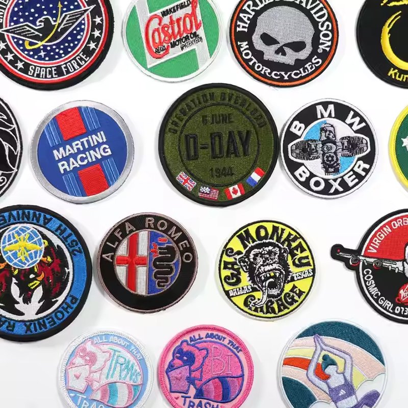 Embroidery Patch Custom Iron On Heat Press Patches Custom Embroidery Heat Transfer Patches iron on