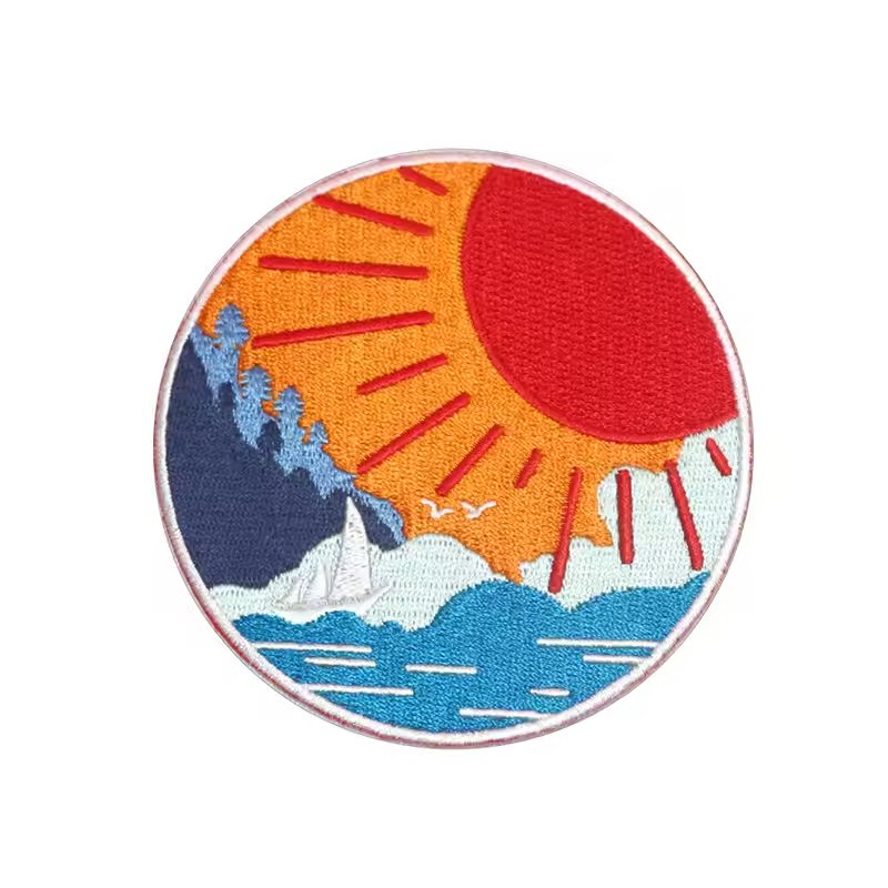 Embroidery Patch Custom Iron On Heat Press Patches Custom Embroidery Heat Transfer Patches iron on