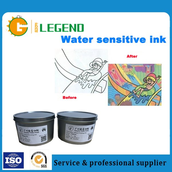 GDLEGEND hydrochromic water sensitive ink for screen printing on the clothes Kids toys paper