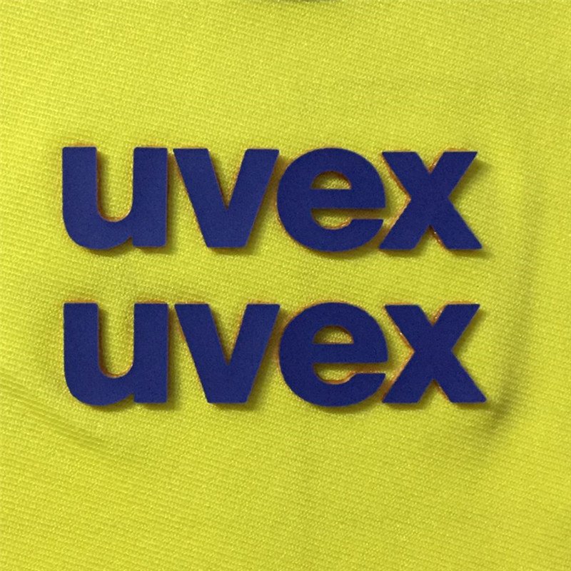 Heat Press 3d Thick Plate Soft Silicone High Frequency Label Heat Transfer Sticker Iron Custom Brand On Patches For Clothes