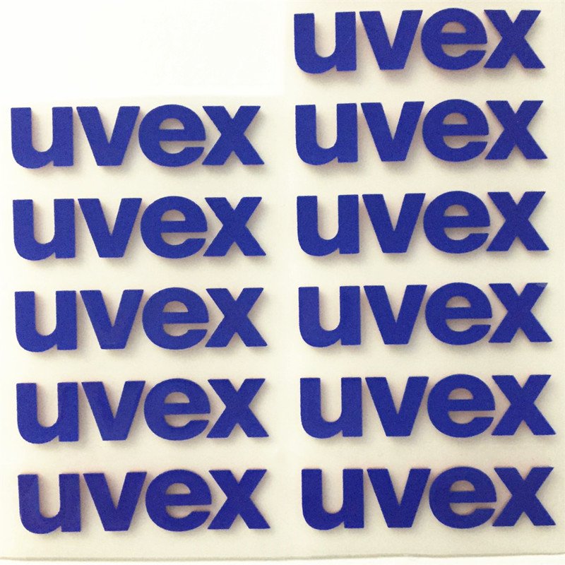 Heat Press 3d Thick Plate Soft Silicone High Frequency Label Heat Transfer Sticker Iron Custom Brand On Patches For Clothes