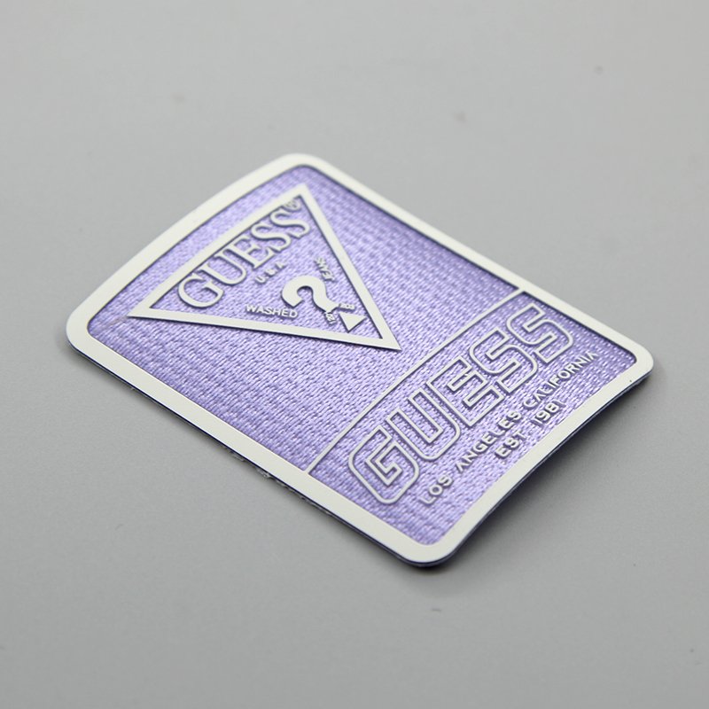 Heat Press 3d Thick Plate Soft Silicone High Frequency Label Heat Transfer Sticker Iron Custom Brand On Patches For Clothes