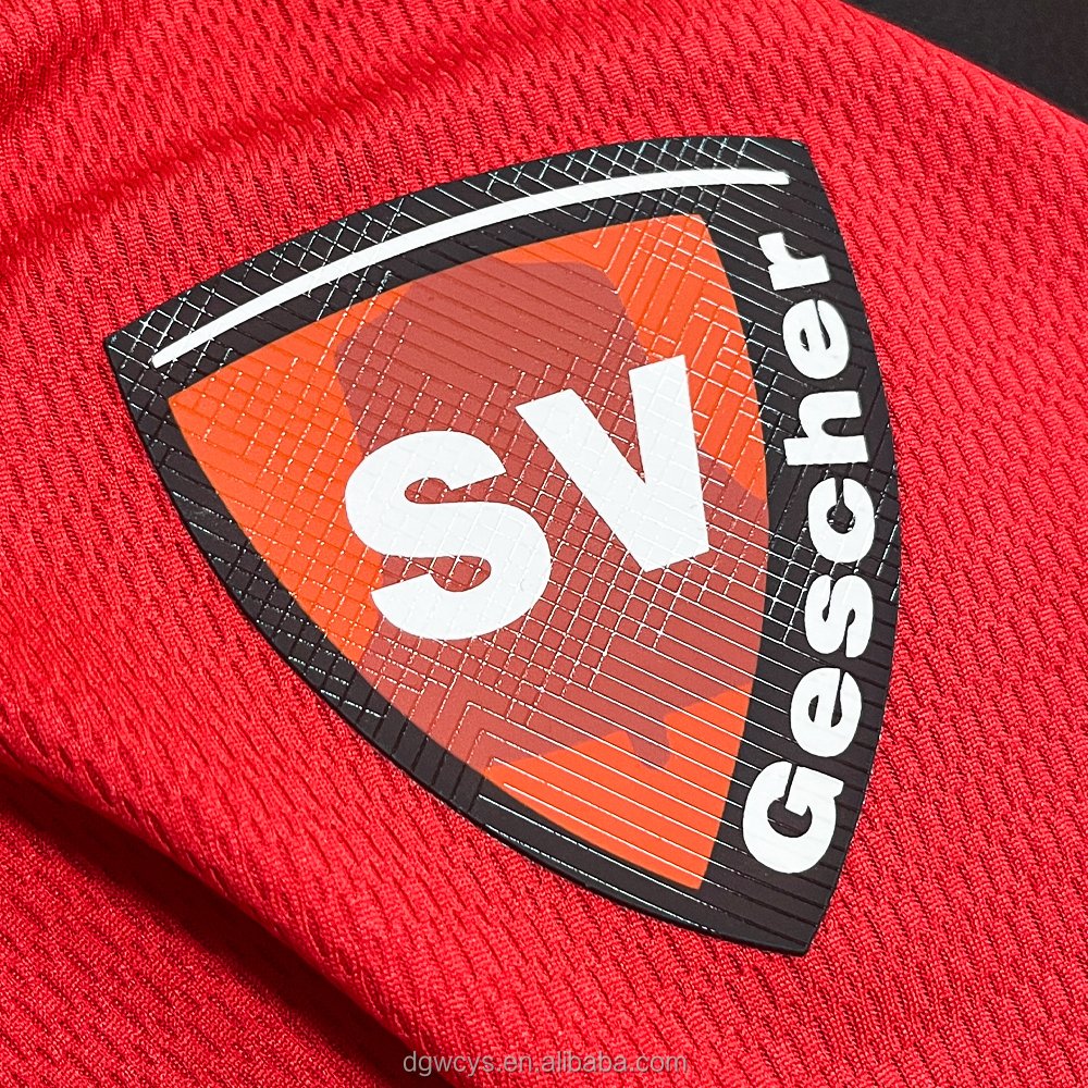 Custom Iron On Silicone Label Rubber Badges Screen Printing 3D Heat Transfer Soft Transparent mesh line pattern Silicone Patch