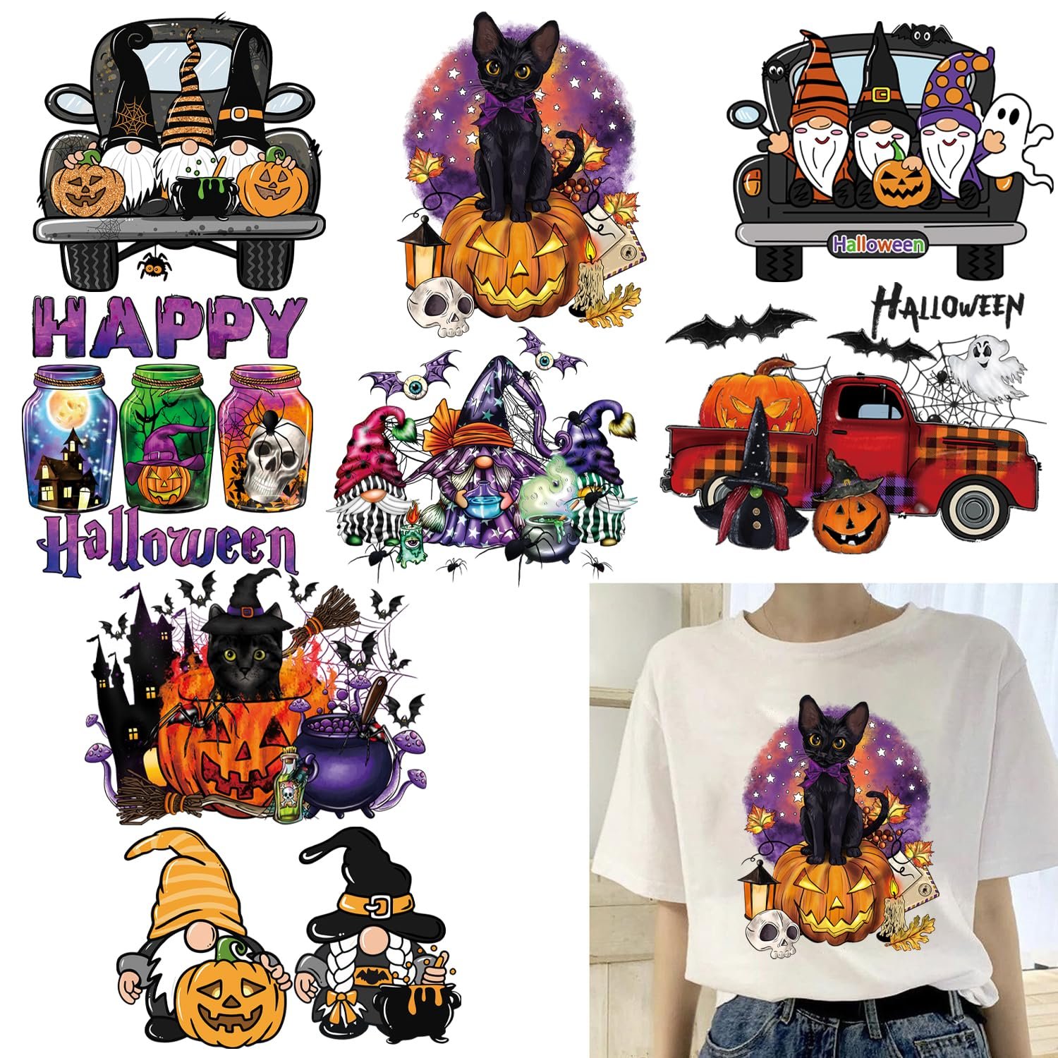Custom DTF Designs Iron-On Transfer Prints T-Shirt and Clothing Labels with Logo Heat Transfer Printing