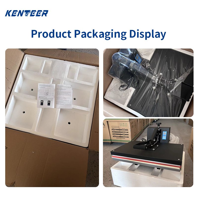 Factory Wholesale 40x60cm 16x24 inch Manual Sublimation Blank Transfer Printing heat press machines for t-shirt 16 24