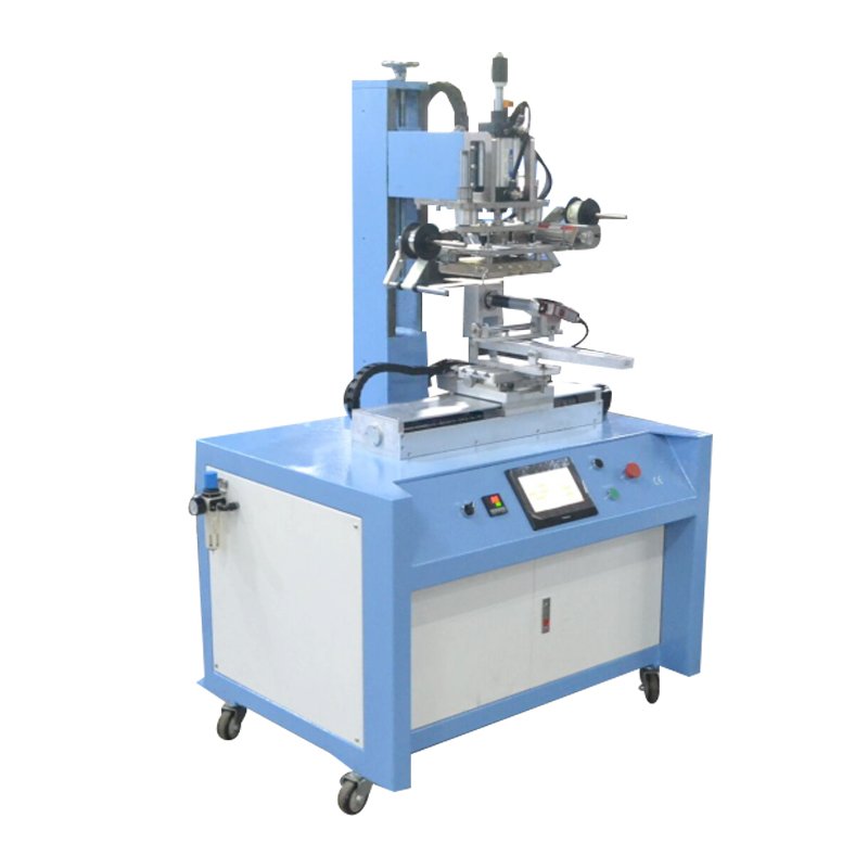 QFW high production customizable automatic size clips lid printing machine size marker pad printer
