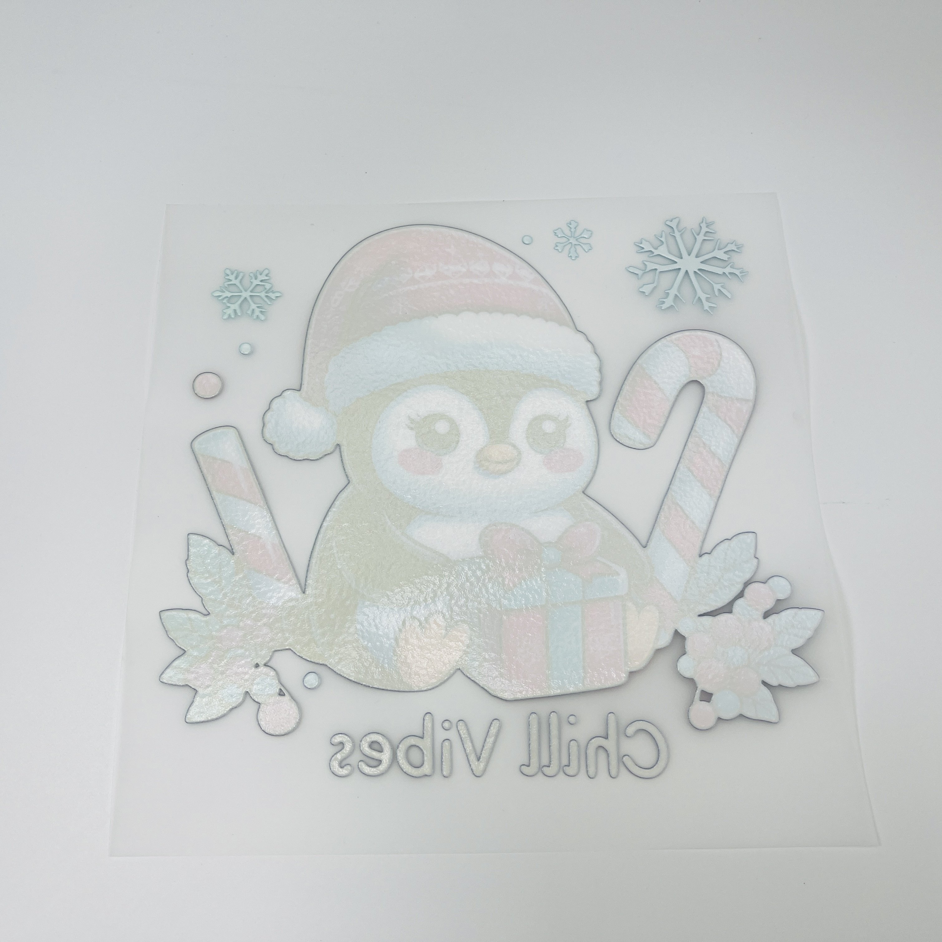 Wholesale christmas custom plastisol heat transfer printing ready to sticker designs heat press dtf heat transfer for garment