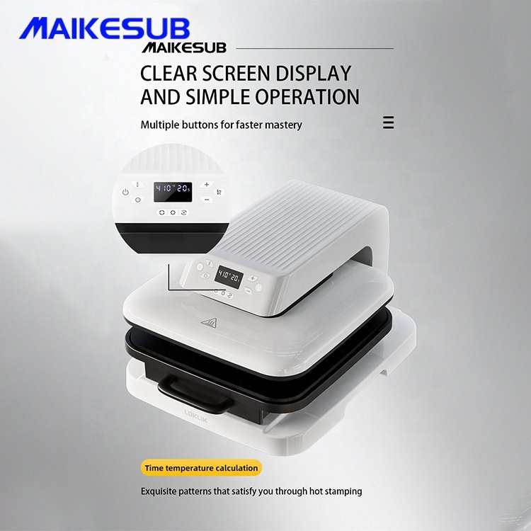 New easy to operate Auto Adjustable Pressure Sublimation Automatic DTF Heat Press Machine for T Shirt Clothes Transfer Printing