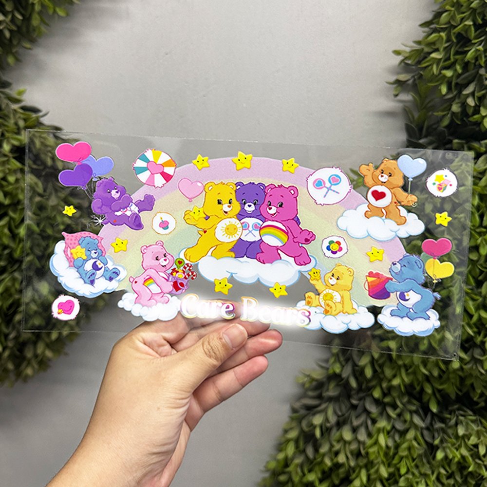 New Design OEM Custom Printing Dtf Stickers Label 3D Waterproof UV DTF Cup Wraps Transfers