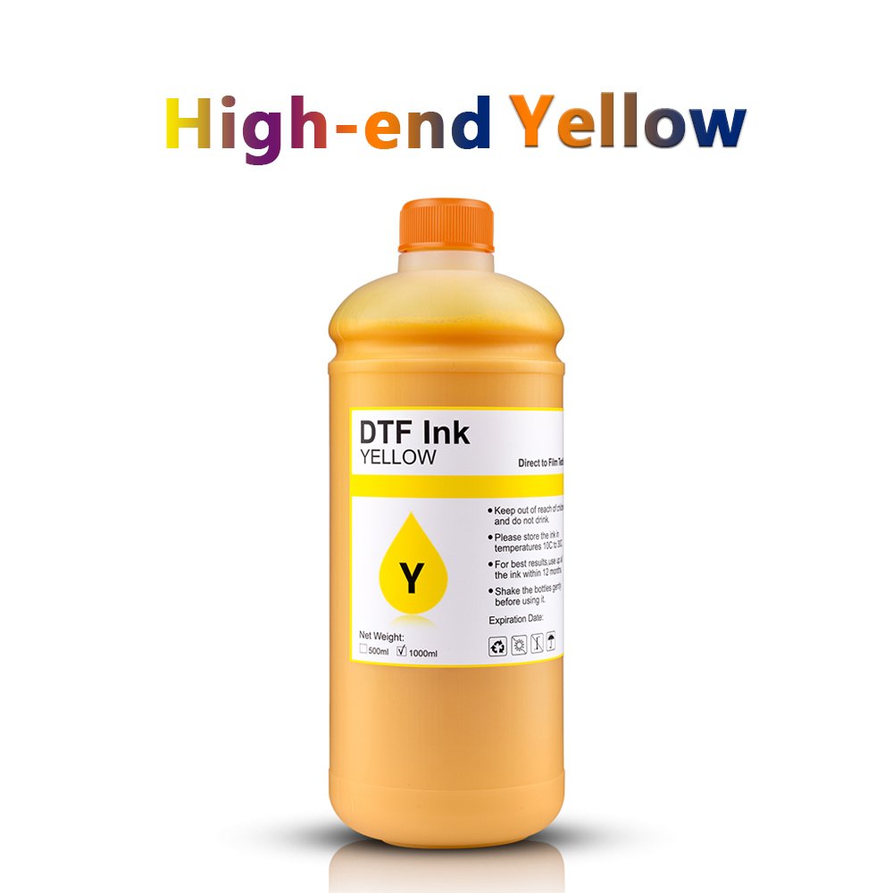 Ocbestjet 1000 ML Malaysia Filter DTF Bulk Pet Film Heat Transfer Pigment Ink Sets For Ep Bq Epson 4720 Printer Printing Machine