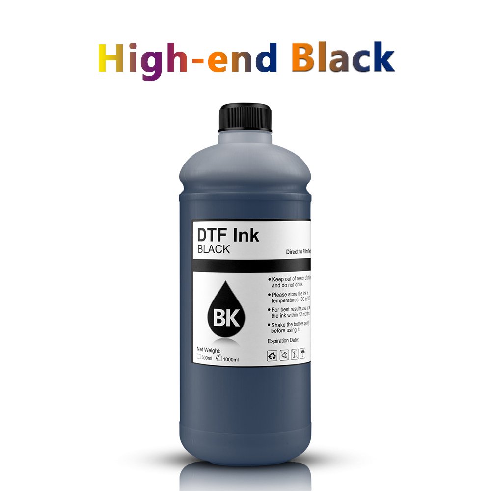 Ocbestjet 1000 ML Malaysia Filter DTF Bulk Pet Film Heat Transfer Pigment Ink Sets For Ep Bq Epson 4720 Printer Printing Machine