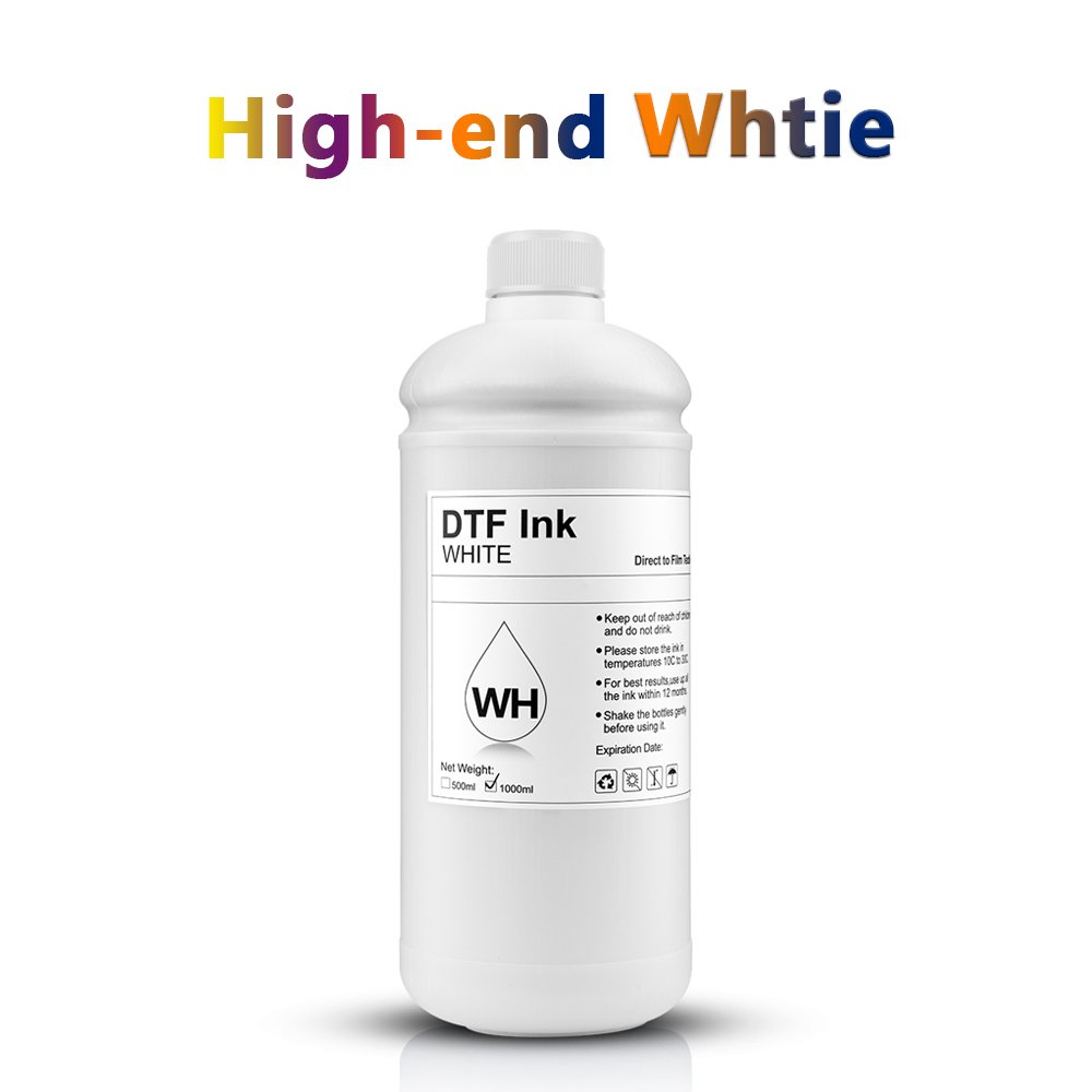 Ocbestjet 1000 ML Malaysia Filter DTF Bulk Pet Film Heat Transfer Pigment Ink Sets For Ep Bq Epson 4720 Printer Printing Machine