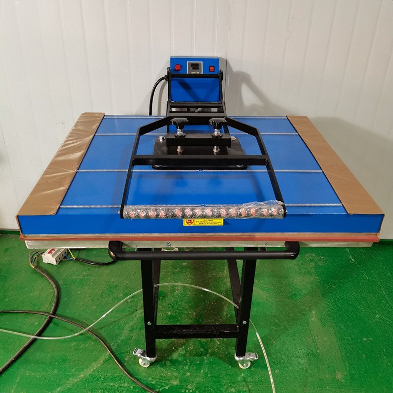 Cloth Sublimation Heat Press Machine Garment PLC Flatbed Printer Manual T Shirt Printing Machine Hot Stamping Machine Manual 210