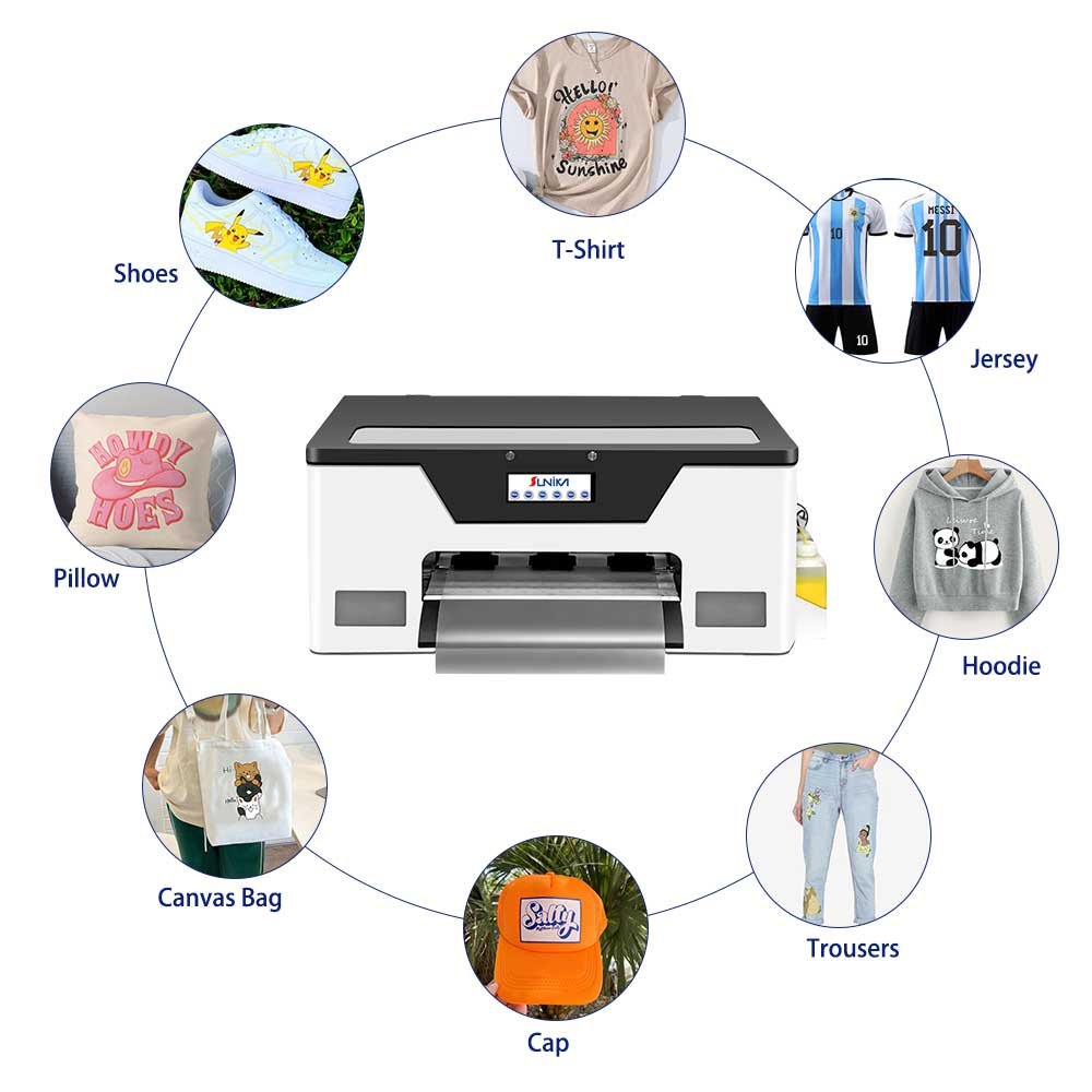 A3 direct to film printer dtf transfer t shirt printing machines 30cm epson xp600 dtf printer machine for cloth