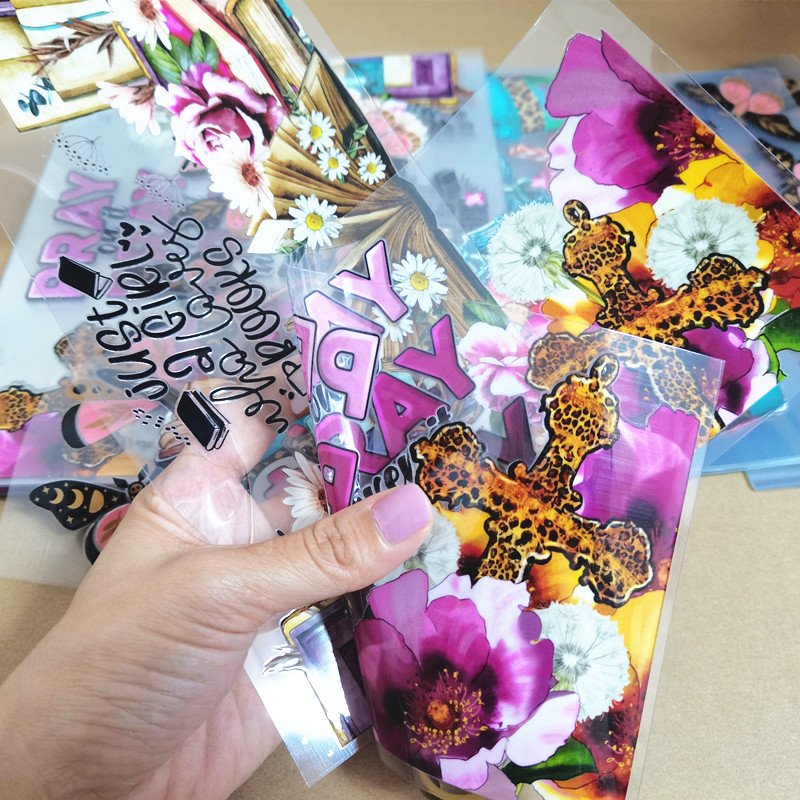 Double Side custom 16oz Waterproof ready to transfer UV dtf cup wrap transfers Custom 3D UV Dtf Cup Wraps for Tumblers Cups