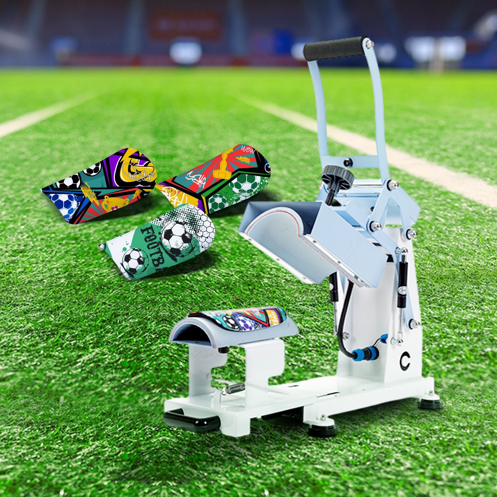 PYD Life USA Sublimation Transfer Printing Shin Guard Heat Press Machine