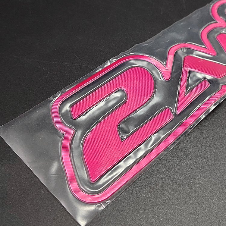 Custom High Quality Flex 3D Thick Silicone Heat Transfer Thermal Stickers For T-Shirts Clothes