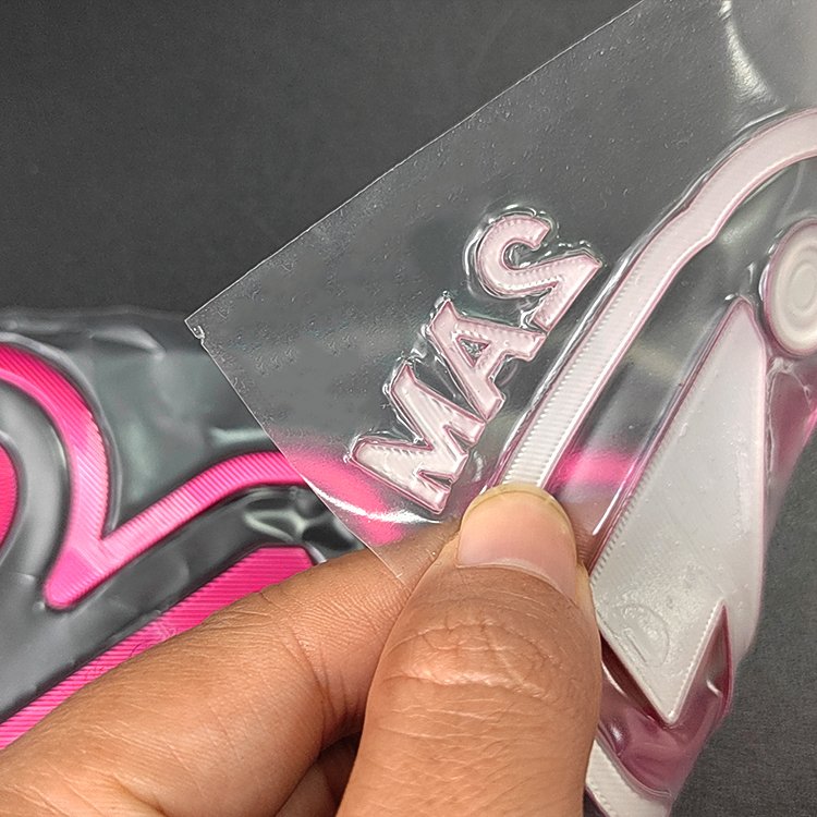 Custom High Quality Flex 3D Thick Silicone Heat Transfer Thermal Stickers For T-Shirts Clothes