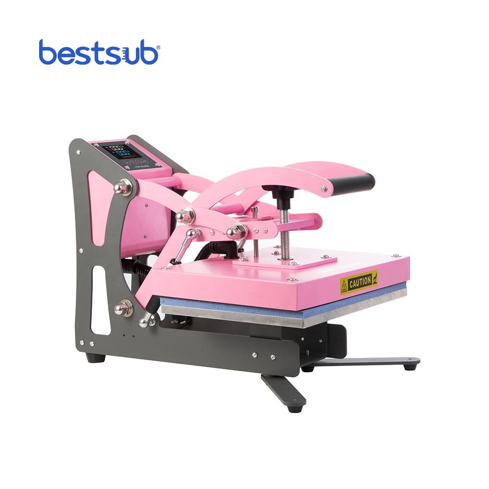 BestSub Customized Color Mini Cute Craft Textile Sublimation Plotter Vinyl Heat Press Machine Heat Transfer Printing