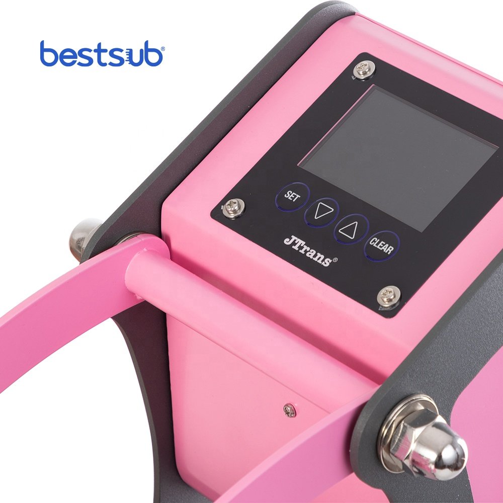 BestSub Customized Color Mini Cute Craft Textile Sublimation Plotter Vinyl Heat Press Machine Heat Transfer Printing