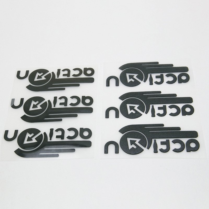Custom High Density 3D Logo Heat Transfer Label Rubber Silicone Waterproof Print For Iron-On Application Use On T-Shirts & Cups