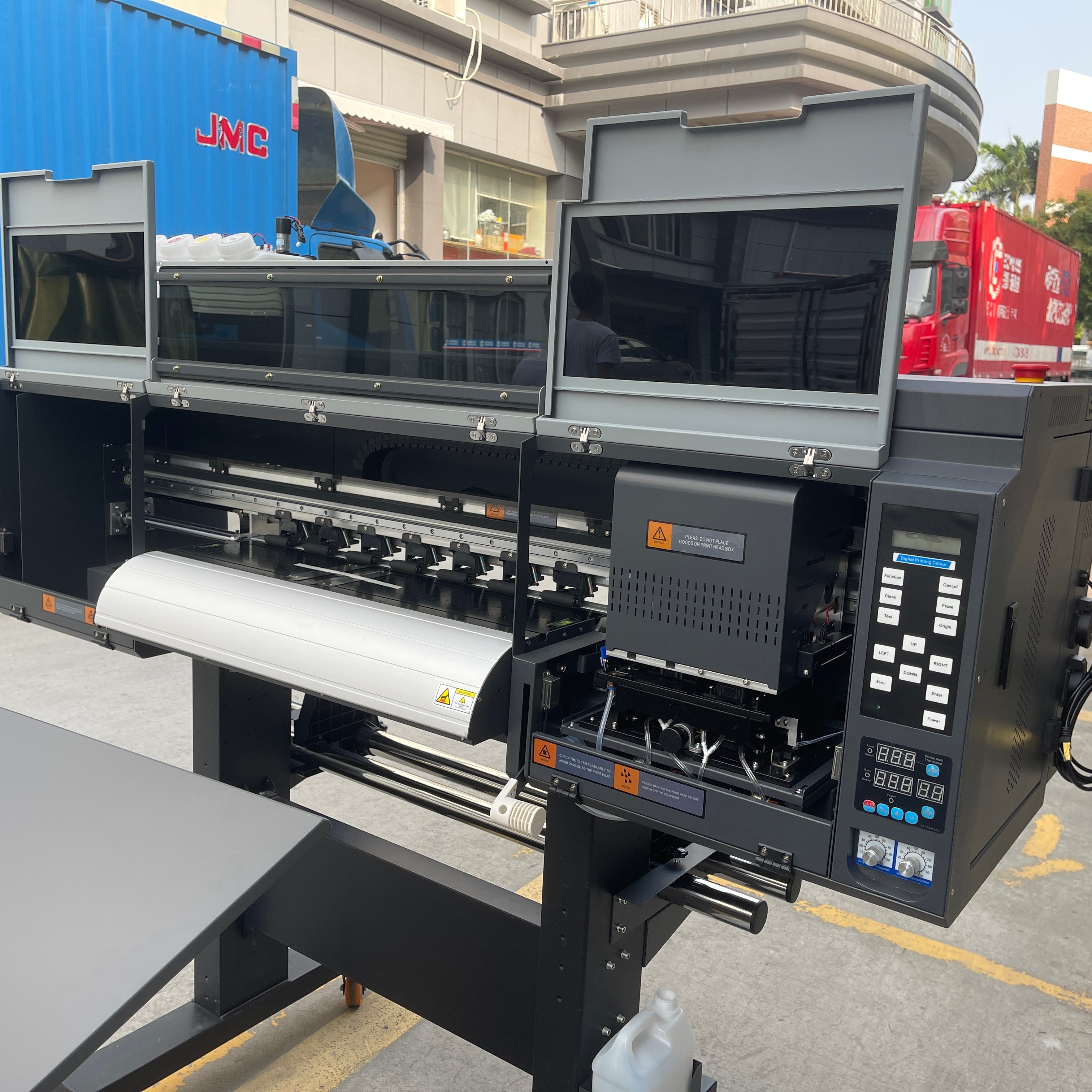 60cm Dtf Printer Heads I3200 T-shirt Heat Transfer Printing Machine 24 Inch Dual 2/4 A1 CE Provided Pigment Ink Print 1000ml 160