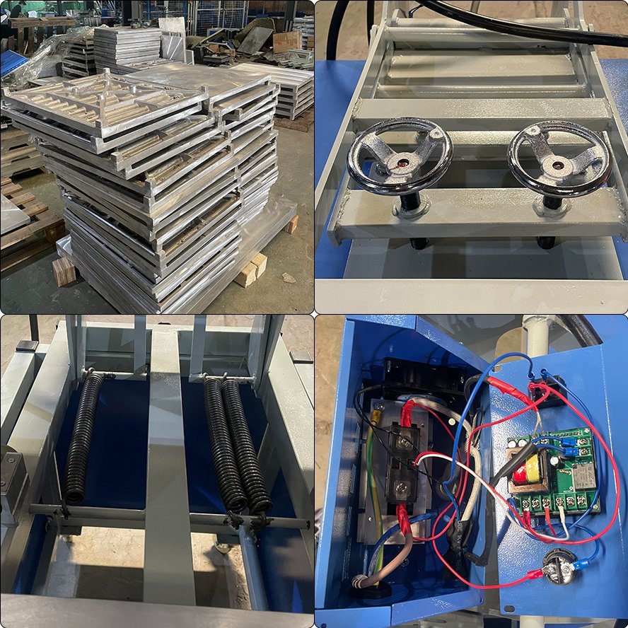 Manual Multifunctional Multi function 100x120cm 100x80cm 80*100 80x100 large format heat press machine drawer type