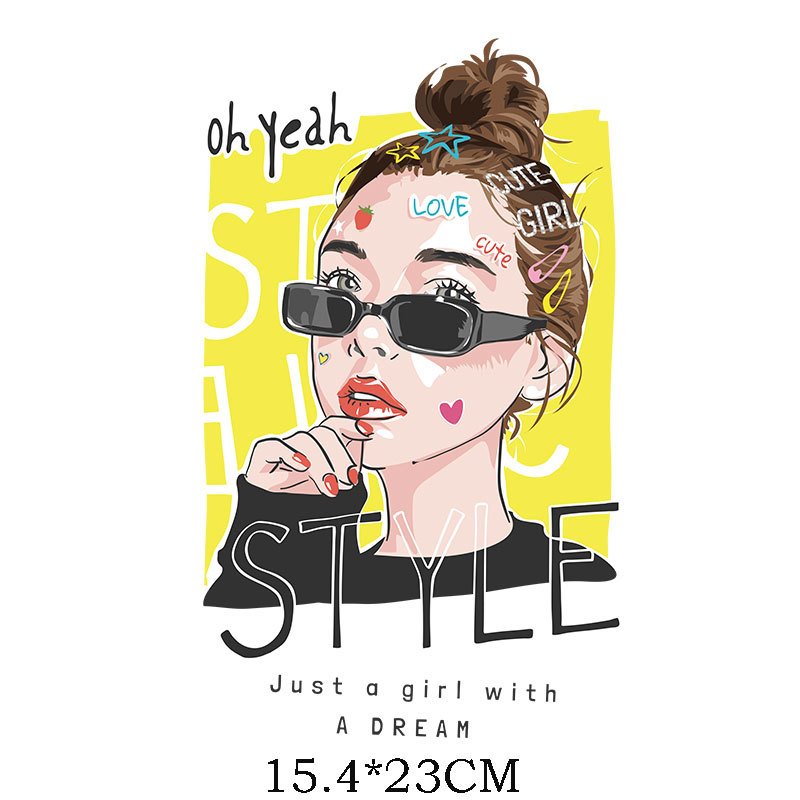 New Plastisol Transfer Printing Sticker Iron-on PET Transfer Heat Transfers sublimation patches For White Plain T-shirts