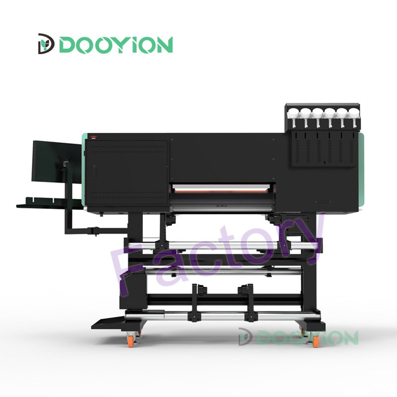 FACTORY 24inch NEW 60cm roll to roll dtf uv printer all in one three or four i3200-U1 heads uv sticker printing machine printer