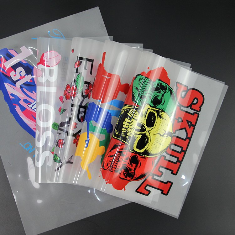 2024 Custom Design Iron On Screen Plastisol Heat Transfer Printing Paper Vinyl Offset DTF Heat Transfers