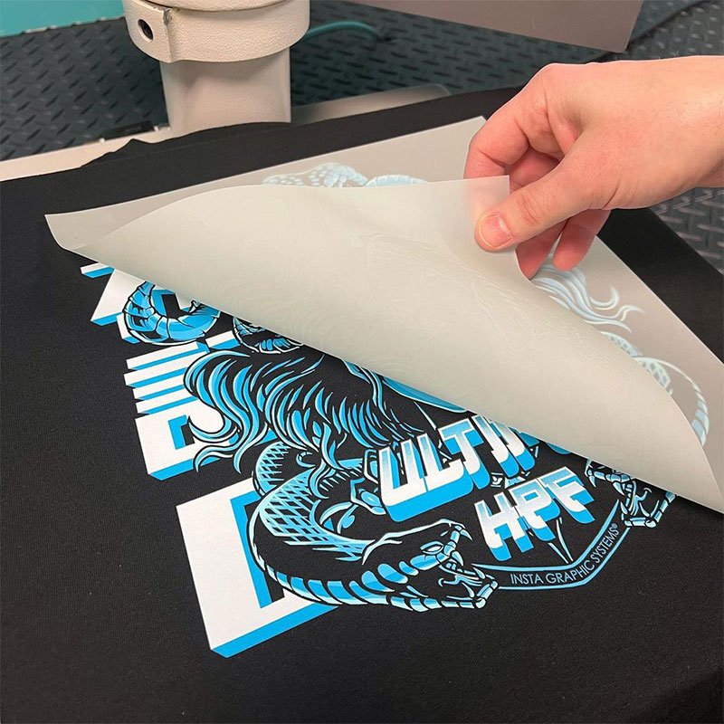 custom screen printing DTF stickers wholesale washable heat press decals heat press iron on transfers stickers for t shirts