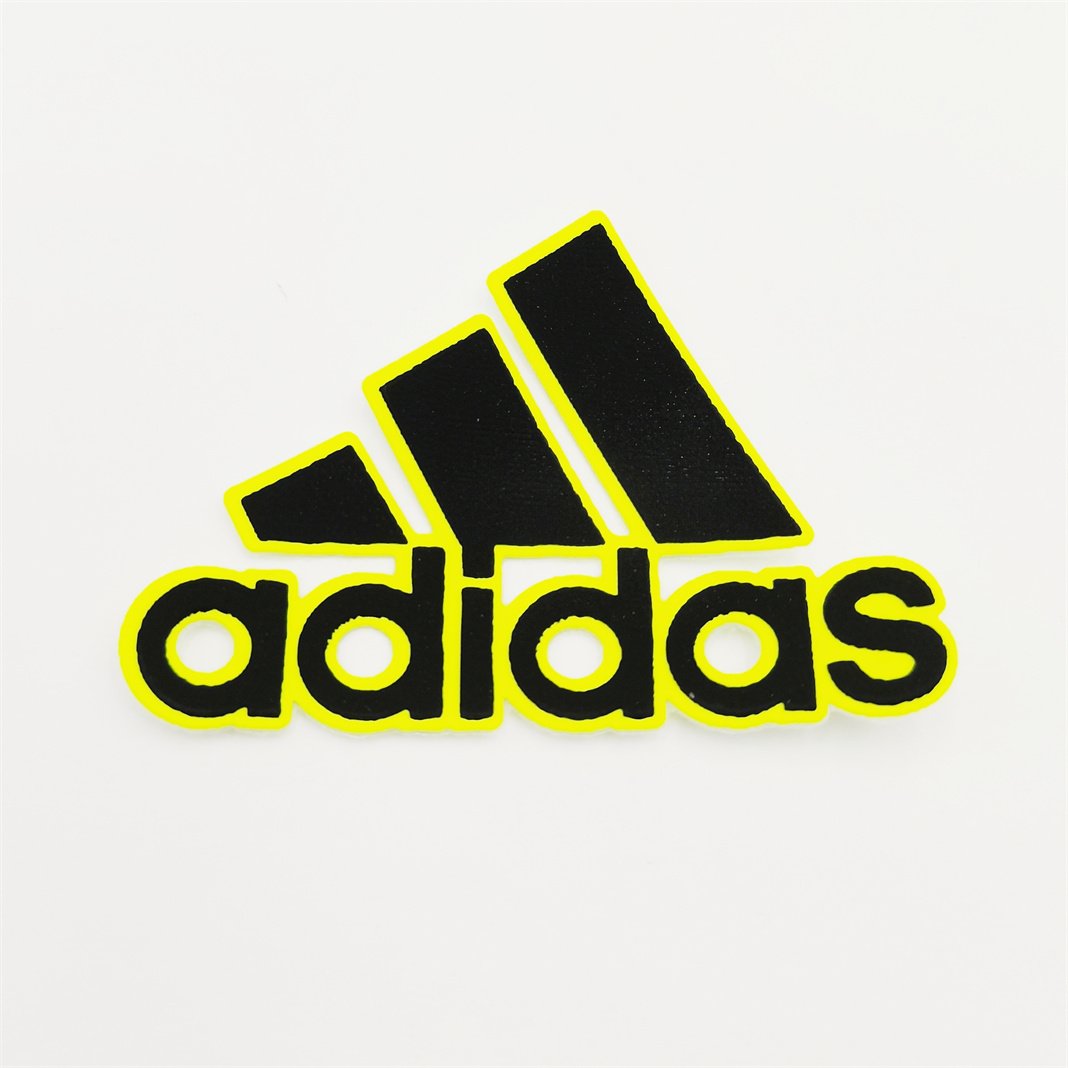 high quality Custom Print 3D Logo Silicone Heat Transfer Printing Label For clothing