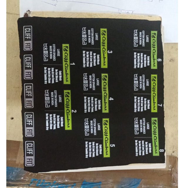 Wholesale custom designs iron on printable vinyl film designs press sticker logo heat transfer printing for t shirts