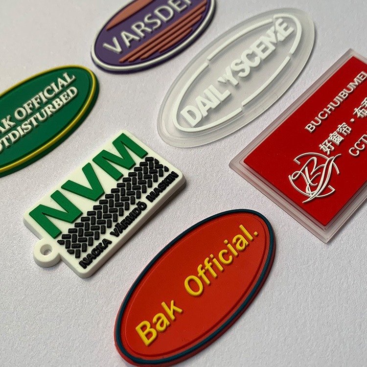 Low-Priced Custom 3D Rubber Badge Silicone-Made Soft Patch Style for Sportswear Iron-On PVC Patches for Club Decoration