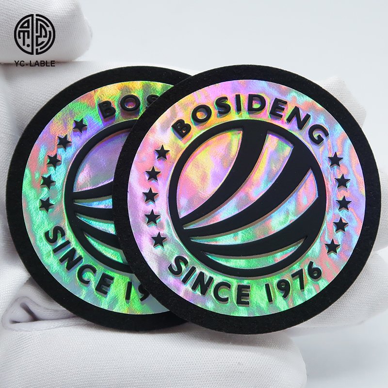 Fashion Down Jacket Patch Logo PVC Patch Badge Silicone Patch Custom Raised Rubber Canvas clothing labels
