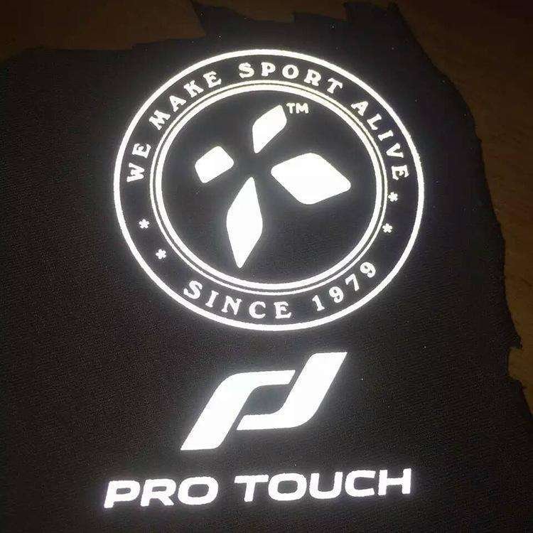 High quality custom design reflective heat white label flat silicone heat transfer printing label for t-shirt