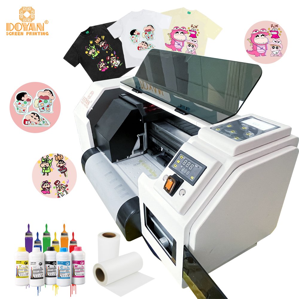 procolored pink automatic t shirt xp600 heads a3 dtf printer transfer printing machine for clothes t-shirt dtf printing