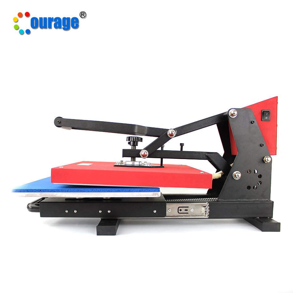 38*38cm Flatbed sublimation thermal heat transfer printing machine CE-2
