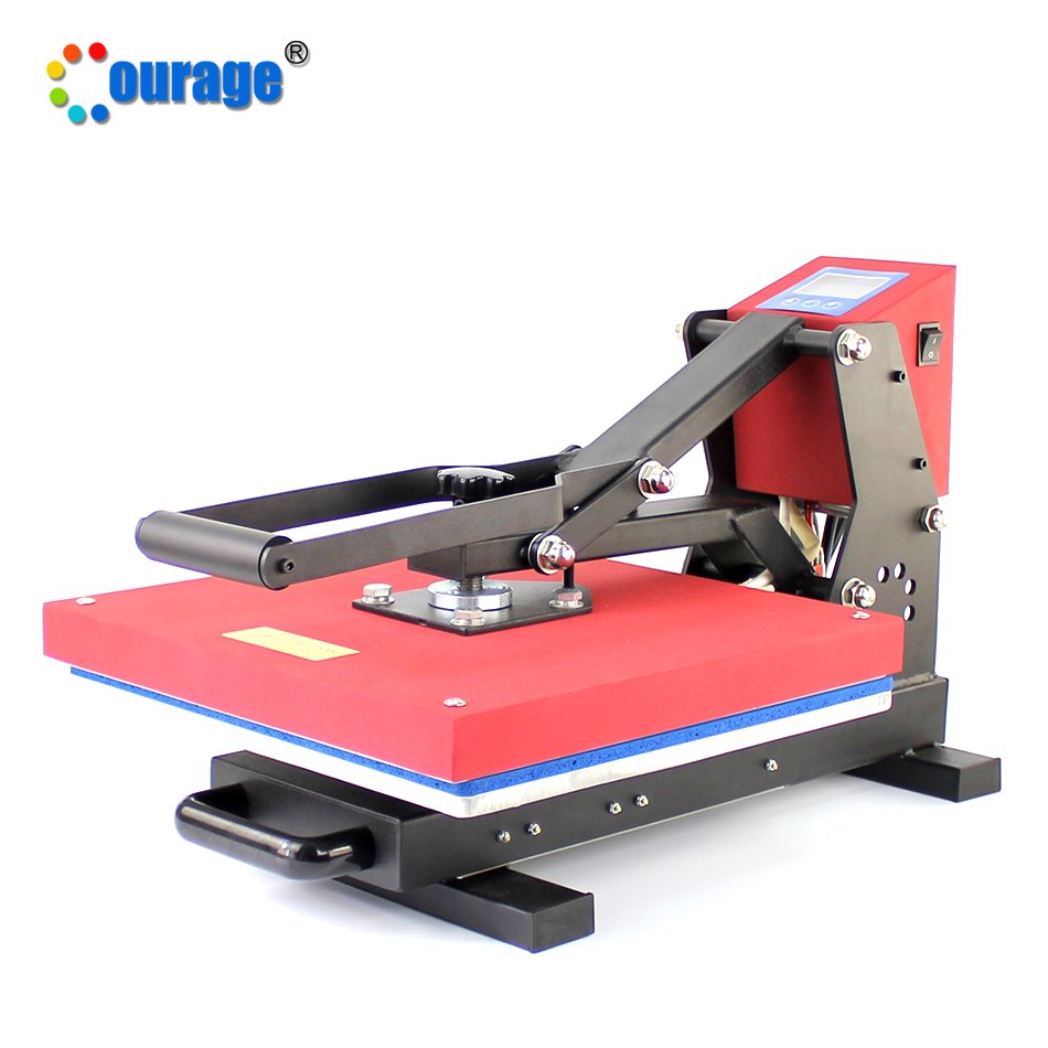38*38cm Flatbed sublimation thermal heat transfer printing machine CE-2