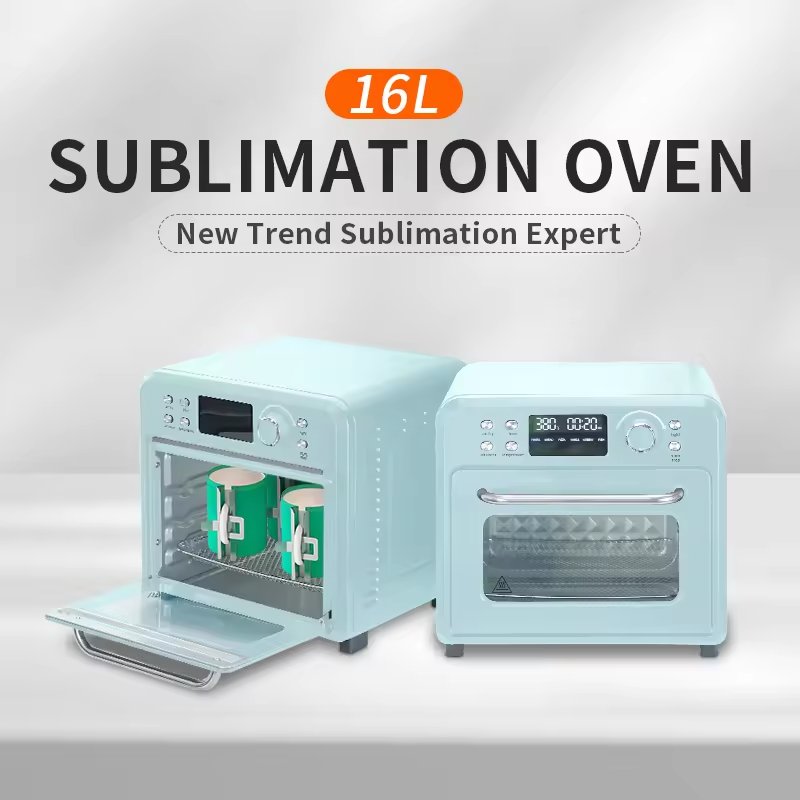 16L Sublimation Oven 11oz 15oz Ceramic Mugs 20oz 30oz 40oz Tunmbler 3D Sublimation Heat Transfer Oven Pens Heat Press Machine