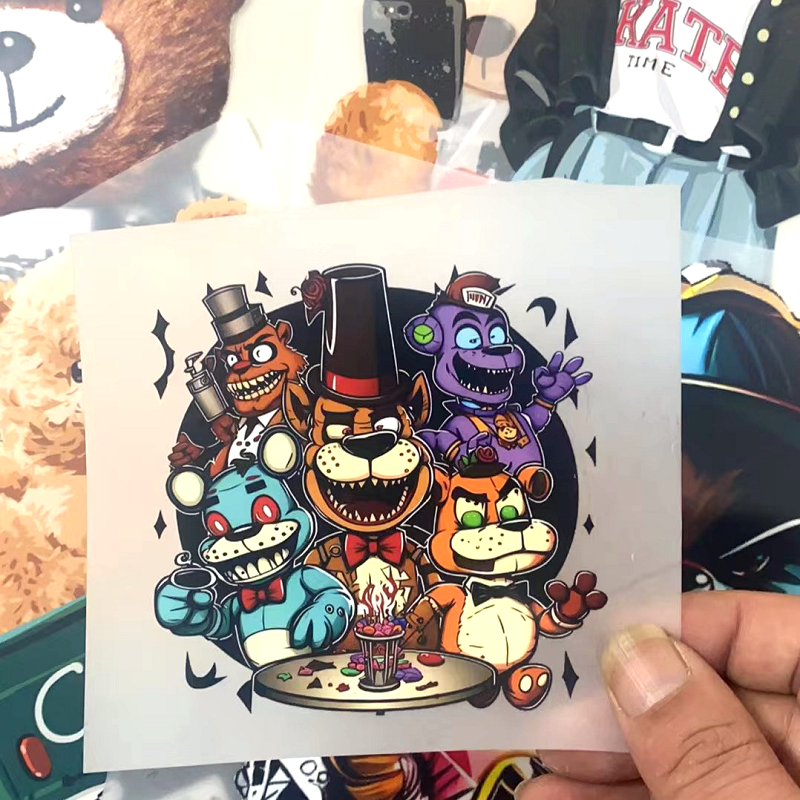 Factory Wholesale Custom Plastisol Heat Transfers Vinyl Designs Custom Transfer Printing Heat Press Stickers for T-Shirts