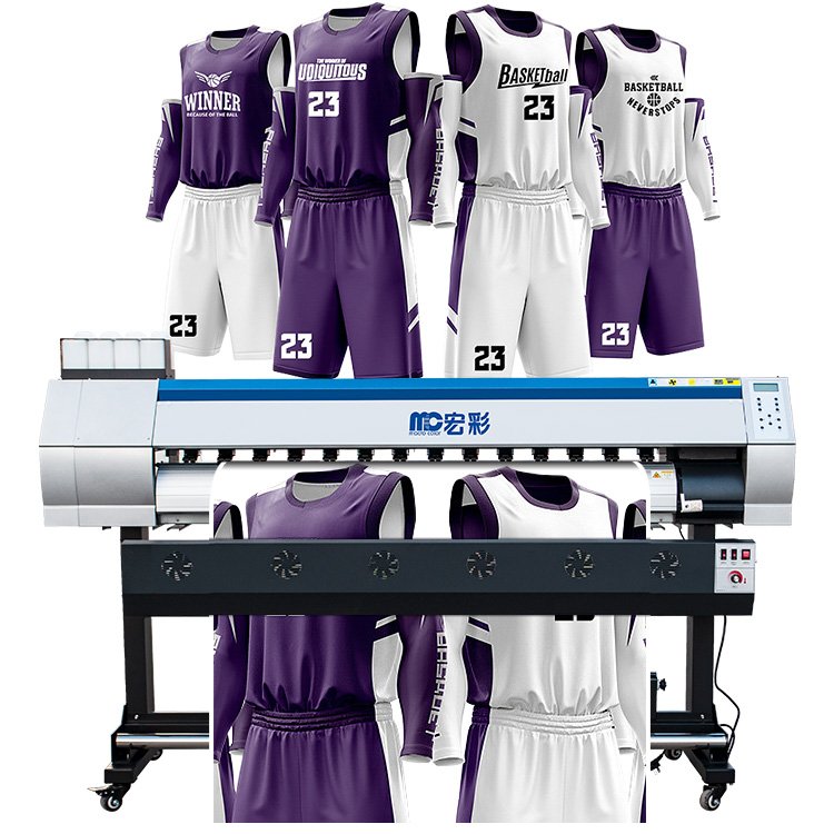 Manufacture Roll to Roll Textile Dye Sublimation Heat Transfer Inkjet Printer for Sublimation Paper Heat Transfer Printing